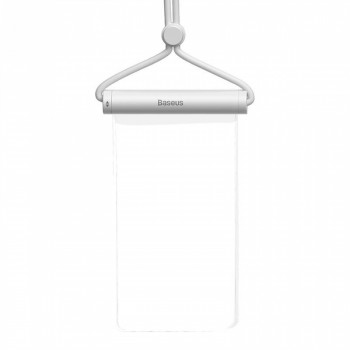 Waterproof phone case Baseus AquaGlide with Cylindrical Slide Lock (white)
