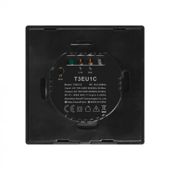 Smart Switch WiFi + RF 433 Sonoff T3 EU TX (1-channel)