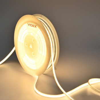 LED-riba 20m rull valgustuseks 220V 15W/m (rullis 300W), 1500Lm/m, 3000K (soe valge valgus) IP65 VIDEX VL-LST-CB65-22153-B20 – Lõigatav ja ühendatav vastavalt vajalikule suurusele