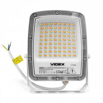 LED floodlight 50W 5000Lm CCT IP65 VIDEX VL-F5-050CW | black – 3000K/5000K/6500K tone switch for garage and work environments