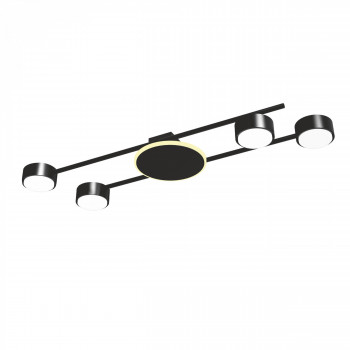 Ceiling spotlight luminaire VIDEX for 4xGX53 lamp with backlight VL-SPF21B-BB