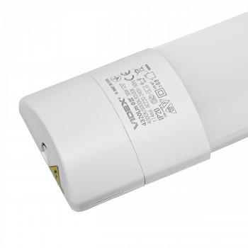 Linijinis LED šviestuvas 28-32-36W 1180mm 4320Lm 4000/5000/6500K IP20 VIDEX VL-BN02-3612CW | baltas – keičiama galia ir reguliuojamas CCT atspalvis