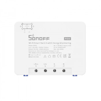 Smart WiFi switch with Energy Monitoring Sonoff POWR3 (25A/5500W)