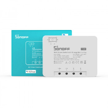 Smart WiFi switch with Energy Monitoring Sonoff POWR3 (25A/5500W)