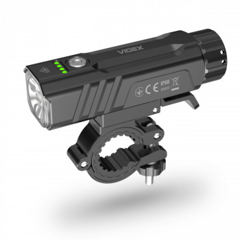 Velosipēda lukturis LED uzlādējams Luminus SST40 20W, 2000Lm 5000K, Li-ion 21700 4000mAh - iekļauts! (maināms uz 18650), VIDEX VLF-BA286