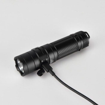 Lukturis LED uzlādējams CREE XHP50.2 20W 4000Lm 5000K, Li-ion 26650 5000mAh - iekļauts! (maināms uz 18650), VIDEX VLF-A355C, profesionāls LED lukturis ar 5000mAh bateriju! 