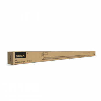 Suspended office LED lamp CCT 40W 5600Lm VIDEX VL-BNL021-4012CB | 1200mm, black – selectable CCT light temperature for workspace