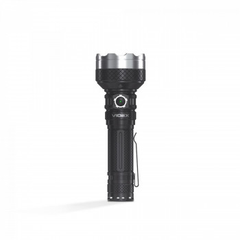 Lukturis LED uzlādējams 4xLuminus SST40, 20W 5500Lm 5000K, Li-ion 21700 4000mAh - iekļauts! (maināms uz 18650), VIDEX VLF-A505C, profesionāls LED lukturis lietošanai ikdienā un ārkārtas situācijās! 