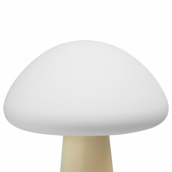 Night lamp for children, silicone, rechargeable, dimmable 4W 210Lm 3000-6500K+RGB LiFePO4 2400mAh VIDEX VL-TF25BG | white – Intuitive color change by touch for safe use