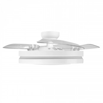 LED Ceiling Light with fan VIDEX CLF06 60W 3000K-4200K-6000K 230V White 