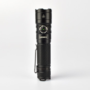 Lukturis LED uzlādējams CREE XHP50.2 20W 4000Lm 6500K, Li-ion 21700 4000mAh - iekļauts! (maināms uz 18650), VIDEX VLF-A406, profesionāls LED lukturis kabatas izmērā! 