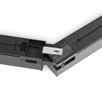Suspended office LED lamp CCT 40W 5600Lm VIDEX VL-BNL021-4012CB | 1200mm, black – selectable CCT light temperature for workspace