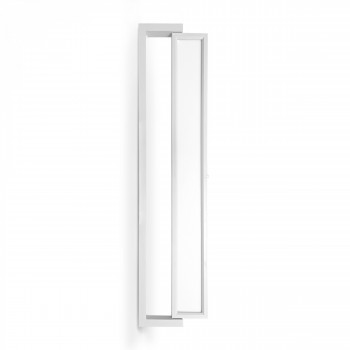 LED sienas lampa, 18W 1750Lm 2800-6000K IP20 VIDEX VL-WL02-18CSW | balta – sienas apgaismojums ar grozāmu korpusu gaismas virziena pielāgošanai
