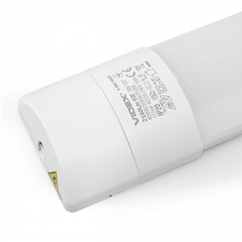 Linijinis LED šviestuvas 10-14-18W 580mm 2160Lm 4000/5000/6500K IP20 VIDEX VL-BN02-1806CW | baltas – keičiama galia ir reguliuojamas CCT atspalvis
