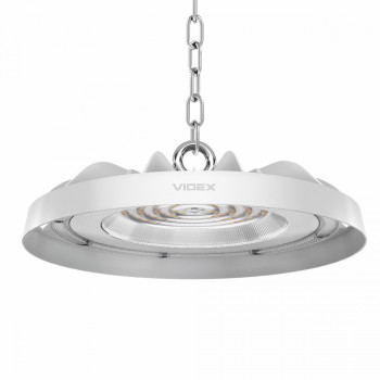 Industriālais High Bay LED gaismeklis 100W 11000Lm 3000-5000-6500K IP65 VIDEX VL-HBe04-100CW | balts – regulējams CCT gaismas tonis