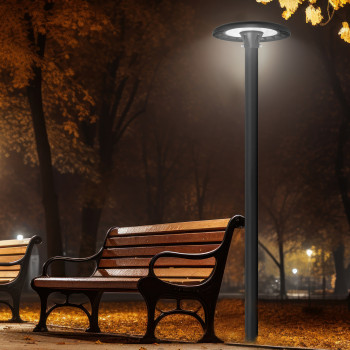 Street light VIDEX 80-100-120W 16800Lm, 3000/5000/6500K 220V, IP65, VL-SLP01-120B