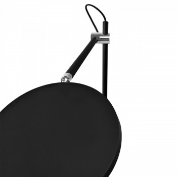 Galda lampa LED ar sensoru vadāma - dimmējama 20W, 1450Lm 4100K, VIDEX VL-TF15B (neitrāli balta gaisma) melna