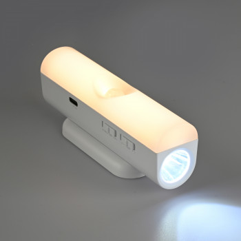 LED RECHARGEABLE NIGHT LIGHT with MOTION SENSOR VIDEX VL-NL108W