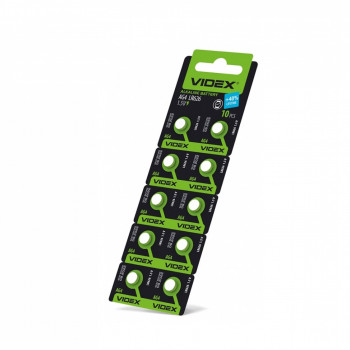Button cell batteries Videx AG 4/LR626 BLISTER CARD 10 pcs 