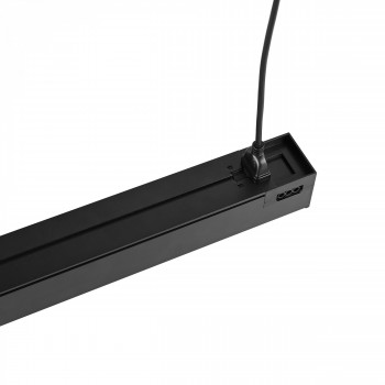 Suspended office LED lamp CCT 40W 5600Lm VIDEX VL-BNL021-4012CB | 1200mm, black – selectable CCT light temperature for workspace