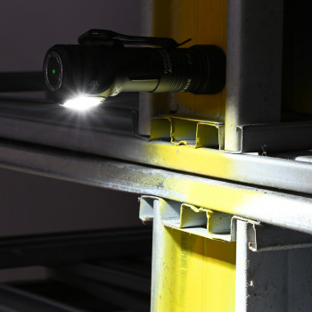 Lukturis LED uzlādējams Luminus SST20 10W + SMD RED, 200Lm 5000K, USB Type-C uzlādes baterija Li-ion AA 1.5V 2200mAh - iekļauts! (NAV SAVIETOJAMS AR Li-ion 14500 3.6V!), VIDEX VLF-A056H, ar magnētu + komplektā stiprinājums lietošanai kā galvas lukturim!