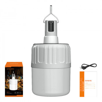 Solar camping lamp T26-S, 500lm