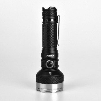 Lukturis LED uzlādējams 4xLuminus SST40, 20W 5500Lm 5000K, Li-ion 21700 4000mAh - iekļauts! (maināms uz 18650), VIDEX VLF-A505C, profesionāls LED lukturis lietošanai ikdienā un ārkārtas situācijās! 