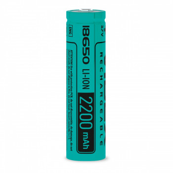 Laetav patarei 18650 Li-Ion, 3.7V, 2200mAh VIDEX 18650/2200/BULK1/3.7V (1 tk.)