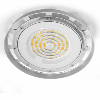 Industriālais High Bay LED gaismeklis 100W 11000Lm 3000-5000-6500K IP65 VIDEX VL-HBe04-100CW | balts – regulējams CCT gaismas tonis