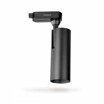 Sliedes gaismeklis Spot LED 10W, 800Lm 4000K, VIDEX VLE-TR04-104B TOR-BLACK, melns (neitrāli balta gaisma)