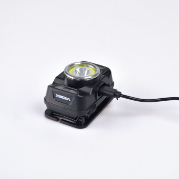 Galvas lukturis ar sensoru LED uzlādējams CREE XTE 5W + COB, 410Lm 5000K, Li-ion 1800mAh, VIDEX VLF-H035C, vadāms ar roku žestu!