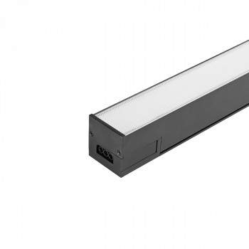 Suspended office LED lamp CCT 40W 5600Lm VIDEX VL-BNL021-4012CB | 1200mm, black – selectable CCT light temperature for workspace