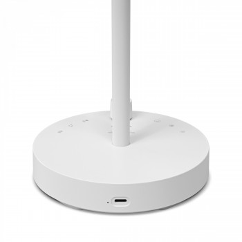 Night lamp with White Noise sound, rechargeable, dimmable 8.5W 150Lm 4000K+RGB LiFePO4 1800mAh VIDEX VL-TF23W | white – Built-in 10 soothing melodies for peaceful sleep