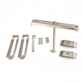 Office LED lamp suspension kit VIDEX VL-BNL02-F06B | 1500mm cables – adjustable bracket for linear lighting lines