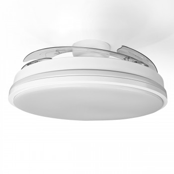 Hämardatav LED laelamp ar ventilatoru un pulti 60W 5400Lm 3000K-4200K-6000K IP20 VIDEX VL-CLF01-60CW – Sisseehitatud ventilaator 6 režiimi ja kaugjuhtimispuldiga