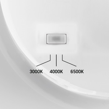 Sienas gaismeklis LED backlight 18W, 1850Lm 3000-4000-6500K, IP65 VIDEX VL-WL03-18CW (silti / neitrāli / auksti balta gaisma), balts