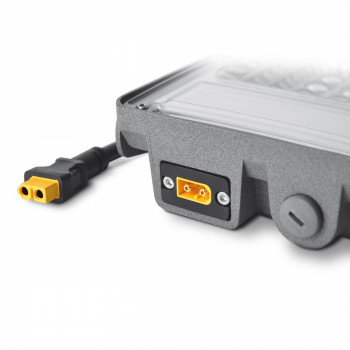 Solārais prožektors ar sensoru LED 20W, 600Lm 5000K (baterija LiFePO4 5000 mAh 3.2V) (panelis 10W) VIDEX VLE-FSO-205-S
