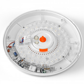 LED plafons ar kustību sensoru 10-15-20W 24000Lm 2700-6500K IP44, VIDEX VL-CLR-200-2G | balts – Automātiska kustības detekcija