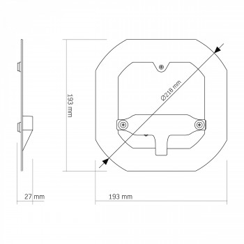 VIDEX VL-MLC-32C – LED Module 32W, 3CCT (3000K/4000K/6500K)