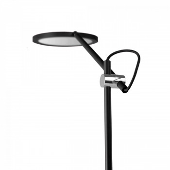 Galda lampa LED ar sensoru vadāma - dimmējama 20W, 1450Lm 4100K, VIDEX VL-TF15B (neitrāli balta gaisma) melna
