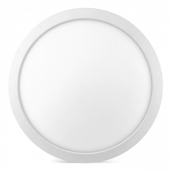 VIDEX DL6R-24CW – LED Ceiling Light 24W, 3CCT (3000K/4000K/6500K), 2500 lm, White