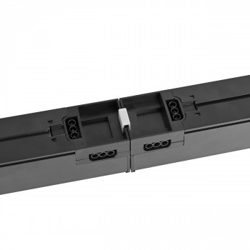 Suspended office LED lamp CCT 40W 5600Lm VIDEX VL-BNL021-4012CB | 1200mm, black – selectable CCT light temperature for workspace