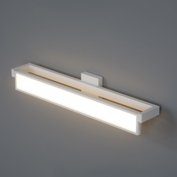 LED sienas lampa, 18W 1750Lm 2800-6000K IP20 VIDEX VL-WL02-18CSW | balta – sienas apgaismojums ar grozāmu korpusu gaismas virziena pielāgošanai