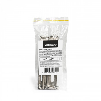 Office LED lamp suspension kit VIDEX VL-BNL02-F06B | 1500mm cables – adjustable bracket for linear lighting lines
