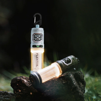 Portable rechargeable mosquito - insect repellent Flextail Tiny Repeller S (2-in-1) features: 1-Mosquito repellent, 2-LED light, blue, FLEXTAIL TINY-REPEL-SBLU – safe protection against mosquitoes on hikes