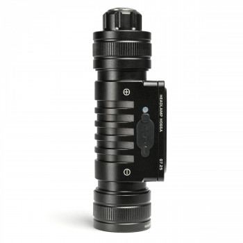 Galvas lukturis LED uzlādējams Luminus SST20 10W / SST40 20W + 2x SMD RED!, 2000Lm, 5000K, Li-ion 1х18650 2200mAh - iekļauts! (maināms uz 2хCR123A), VLF-H066A