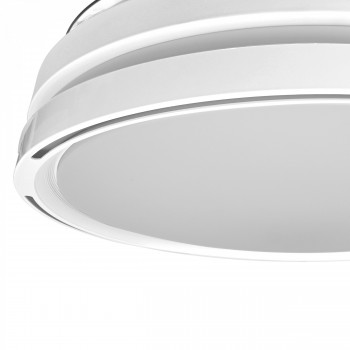 LED Ceiling Light with fan VIDEX CLF06 60W 3000K-4200K-6000K 230V White 