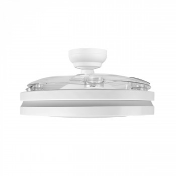 LED Ceiling Light with fan VIDEX CLF06 60W 3000K-4200K-6000K 230V White 