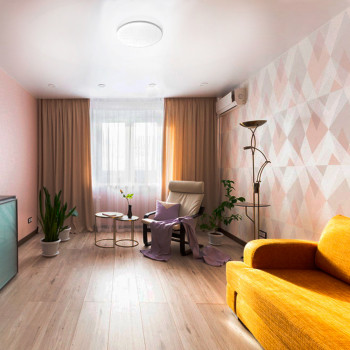 Iekštelpu gaismeklis LED 48W, 4320Lm 4000K, VIDEX VLE-CLR-484R MILA IP44 mitrām telpām (neitrāli balta gaisma), balta