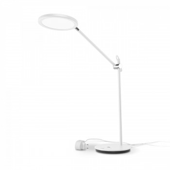 Galda lampa LED ar sensoru vadāma - dimmējama 20W, 1450Lm 4100K, VIDEX VL-TF15W (neitrāli balta gaisma) balta